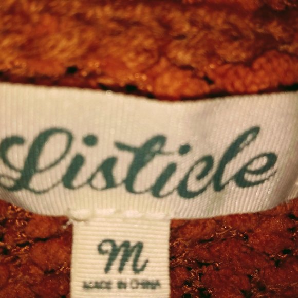 LISTICLE SOFT WOMEN'S CARDIGAN SIZE M - Picture 5 of 5